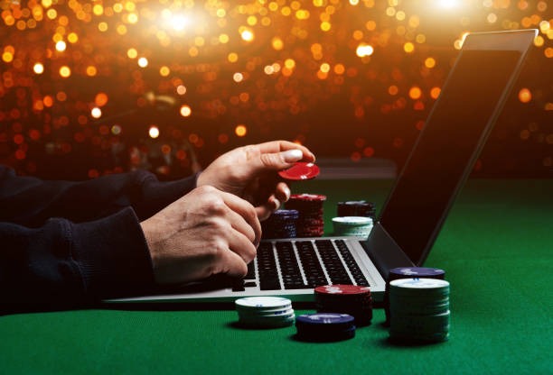 Live-dealer blackjack game screen